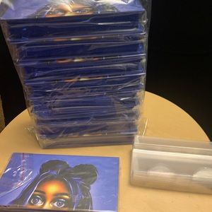 9 piece false eyelashes box empty lash packaging storage containers